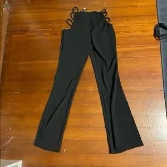 Zaful Bootcut Cutout Pants - Picture 2 of 4